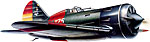 Цветной рисунок И-16 тип 5 ВВС Испанской республики в высоком разрешении