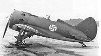 VH-201 на государственном авиазаводе в Тампере в 1940 году