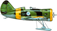И-16 тип 6 из состава Ilmavoimat 