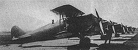 Истребители Ki.10-I на аэродроме в Маньчжурии