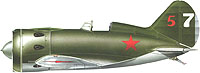 И-16 тип 10 одного из советских авиационных формирований