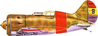 И-16 тип 5 1-й эскадрильи, декабрь 1936 г