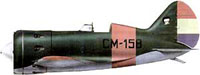 И-16 тип 10 1-й АЭ. Лирия, апрель 1938 года