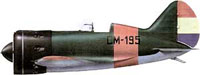 И-16 тип 10 3-й АЭ. Сабадель, 1938 год. Лётчик Артига.