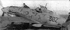 Маcchi MC.202 382-й эскадрильи. 
      CCCP, осень 1942 года.