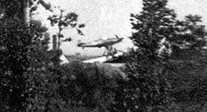 «Мистель-1» на 
            аэродроме, сфотографированный бойцами Сопротивления