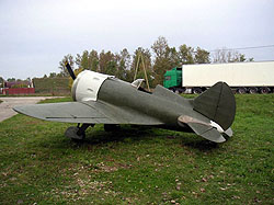 Реплика И-16 М-14 с левого борта