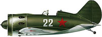 И-16 тип 24, на котором воевал в составе 29-го ИАП Ф. М. Химич в июле-сентябре 1941 года.