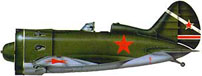 И-16 тип 24 13-й ОАЭ ВВС КБФ, 1940 год.