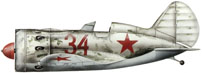 И-16 тип 24 л-та Гурякова. 4-й ГвИАП КБФ, зима-весна 1942 года
