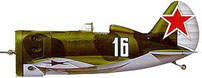 И-16 тип 29 ст. л-та Ломакина. 21-й ИАП КБФ, 1942 год. 