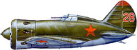 И-16 тип 6 из 46-го ИАП 14-й СмАД.